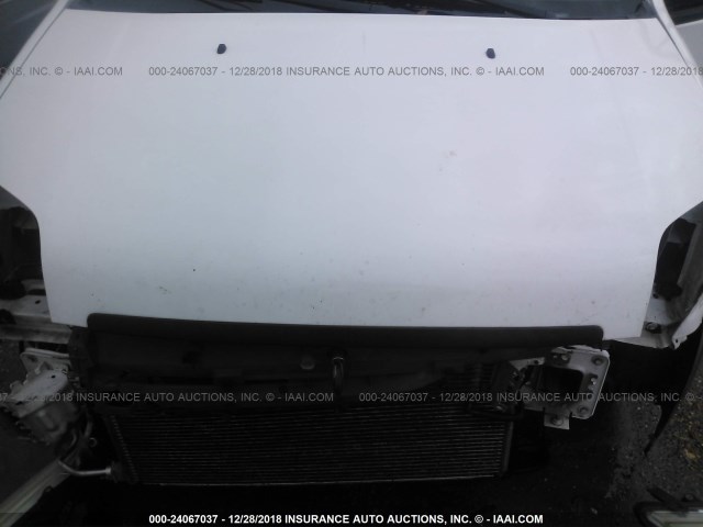 NM0LS6BN2CT113077 - 2012 FORD TRANSIT CONNECT XLT WHITE photo 10
