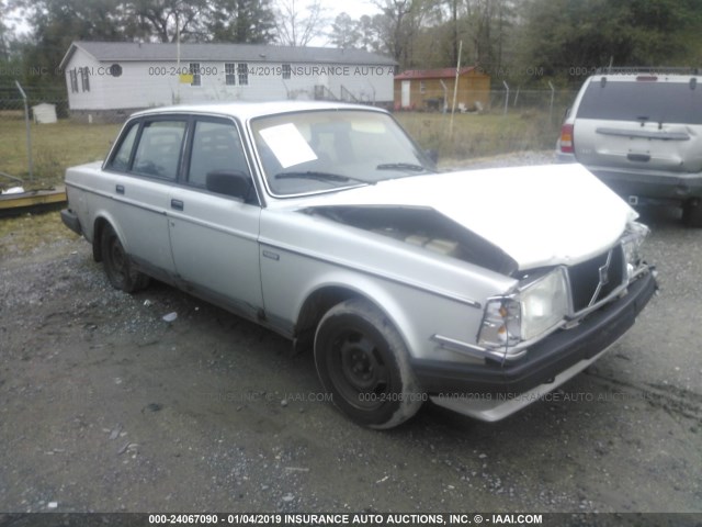 YV1AA8843L1416379 - 1990 VOLVO 240 DL SILVER photo 1