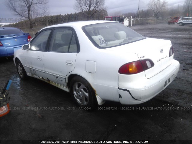 2T1BR12E3YC344579 - 2000 TOYOTA COROLLA VE/CE/LE WHITE photo 3