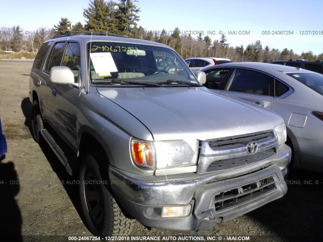 JT3GN86R010192420 - 2001 TOYOTA 4RUNNER SR5 SILVER photo 1