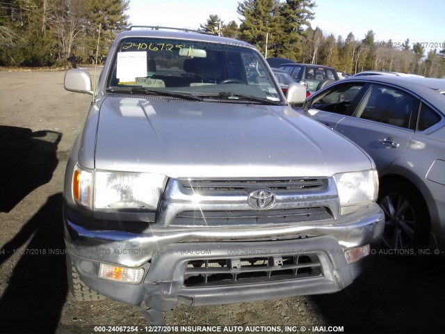 JT3GN86R010192420 - 2001 TOYOTA 4RUNNER SR5 SILVER photo 6