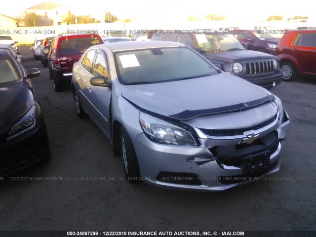 1G11B5SL9EF194480 - 2014 CHEVROLET MALIBU LS 银色 照片 1