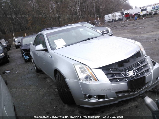 1G6DT57V280180278 - 2008 CADILLAC CTS HI FEATURE V6 SILVER photo 1