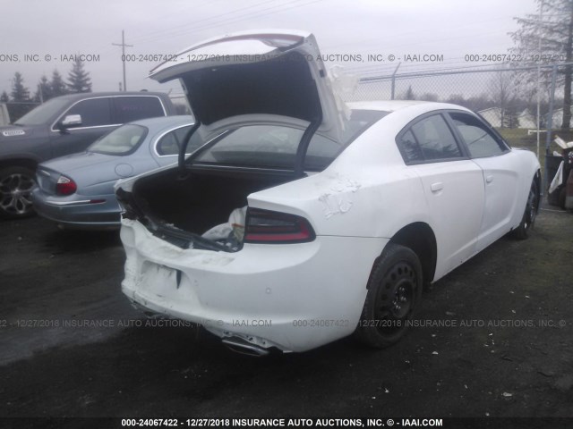2C3CDXJG5JH182270 - 2018 DODGE CHARGER GT WHITE photo 4
