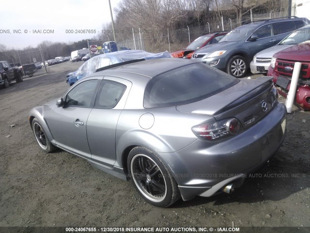 JM1FE17N640131023 - 2004 MAZDA RX8 GRAY photo 3