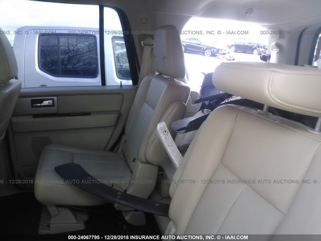 1FMJU2AT8FEF26266 - 2015 FORD EXPEDITION LIMITED WHITE photo 8