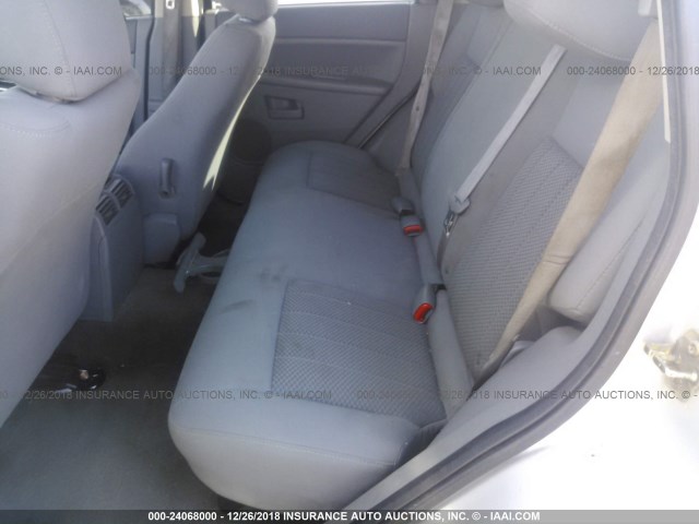 1J4GS48K76C160626 - 2006 JEEP GRAND CHEROKEE LAREDO/COLUMBIA/FREEDOM 银色 照片 8