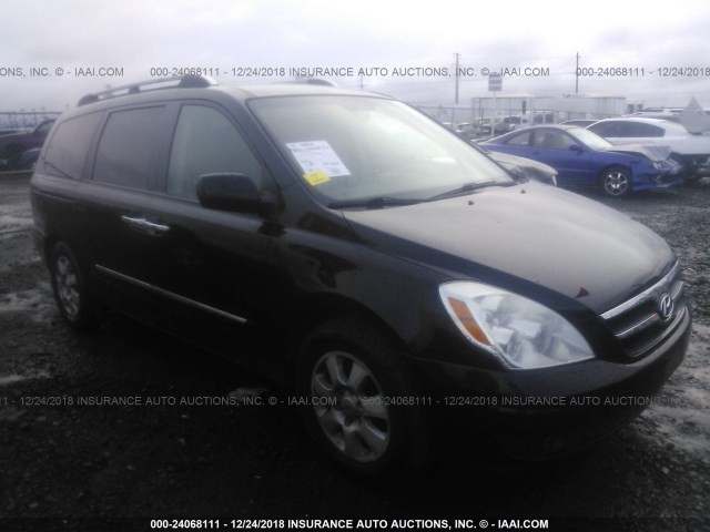 KNDMC233176012966 - 2007 HYUNDAI ENTOURAGE GLS/SE/LIMITED BLACK photo 1