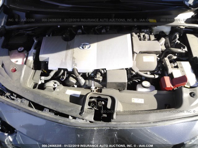 JTDKARFP2H3003183 - 2017 TOYOTA PRIUS PRIME  灰色 照片 10
