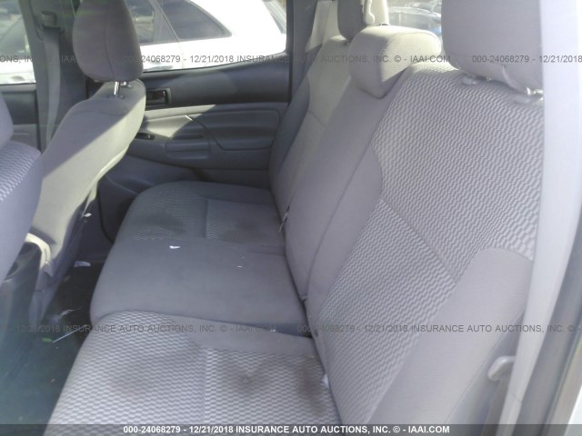 3TMJU4GN6EM168182 - 2014 TOYOTA TACOMA DOUBLE CAB PRERUNNER SILVER photo 8