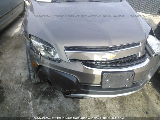 3GNAL2EK3ES618177 - 2014 CHEVROLET CAPTIVA LS 棕色 照片 10