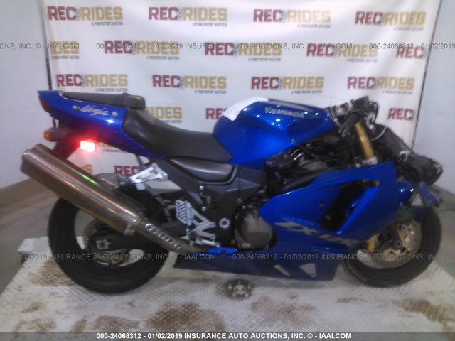 JKAZX9B114A012472 - 2004 KAWASAKI ZX1200 B BLUE photo 5