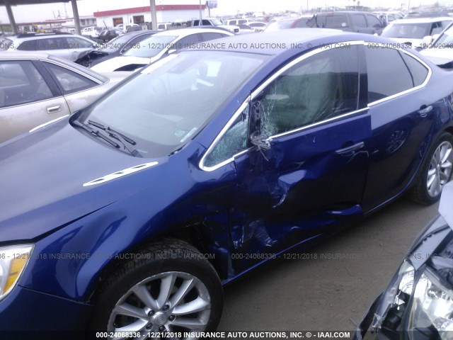 1G4PR5SKXE4163315 - 2014 BUICK VERANO CONVENIENCE BLUE photo 6