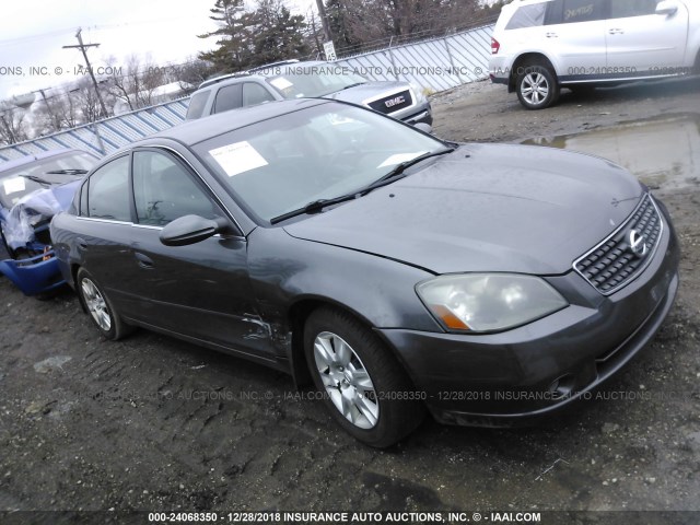 1N4AL11D26C165368 - 2006 NISSAN ALTIMA S/SL GRAY photo 1