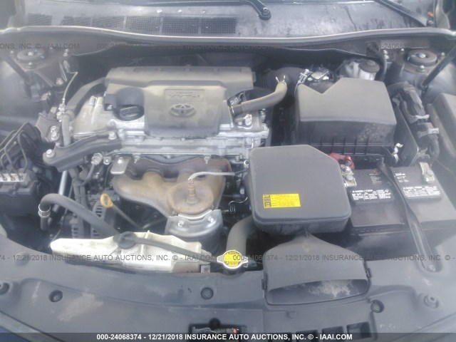 4T1BF1FK9DU680089 - 2013 TOYOTA CAMRY L/SE/LE/XLE შავი ფოტო 10