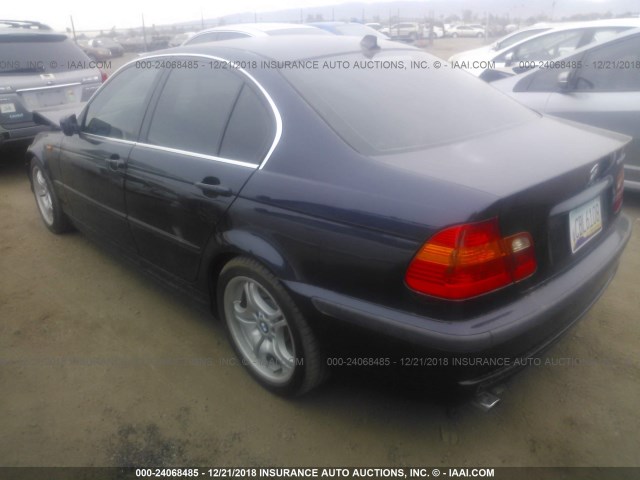 WBAEV53405KM38996 - 2005 BMW 330 I Dark Blue photo 3