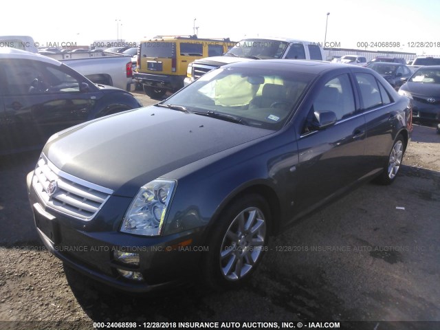 1G6DC67AX70187321 - 2007 CADILLAC STS GRAY photo 2