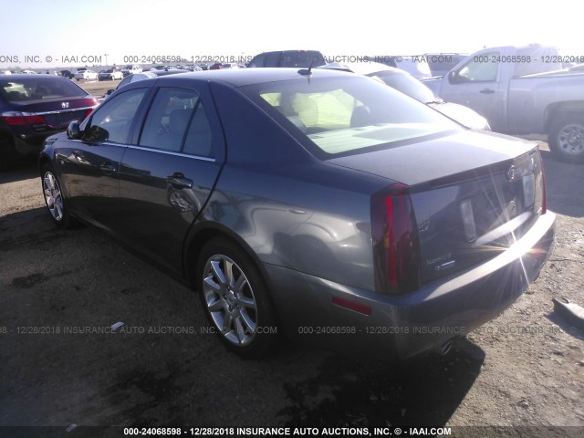 1G6DC67AX70187321 - 2007 CADILLAC STS GRAY photo 3