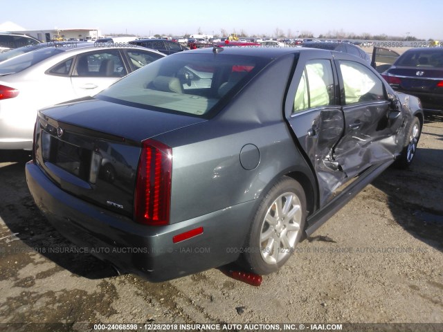 1G6DC67AX70187321 - 2007 CADILLAC STS GRAY photo 4