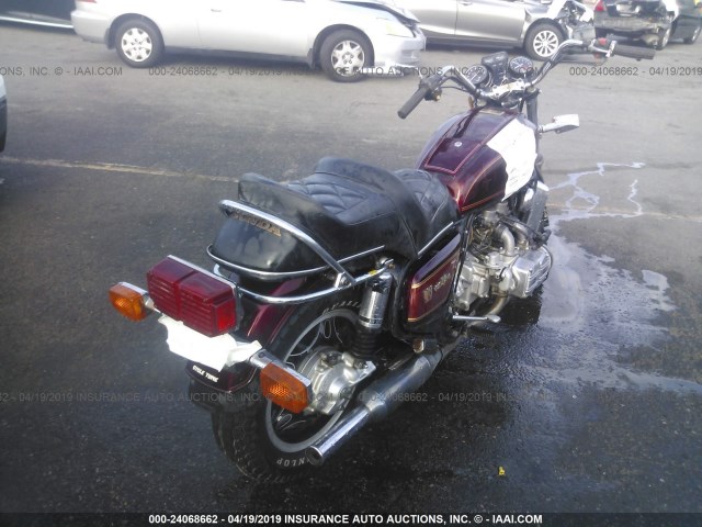 1HFSC0218DA305080 - 1983 HONDA GL1100 I BURGUNDY photo 4