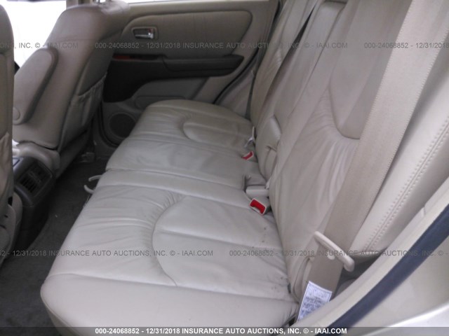 JTJHF10U110212186 - 2001 LEXUS RX 300 TAN photo 8