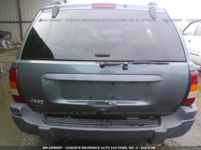 1J4GX48S44C137707 - 2004 JEEP GRAND CHEROKEE LAREDO/COLUMBIA/FREEDOM 绿色 照片 8