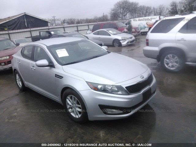 KNAGM4A73D5351352 - 2013 KIA OPTIMA SILVER photo 1