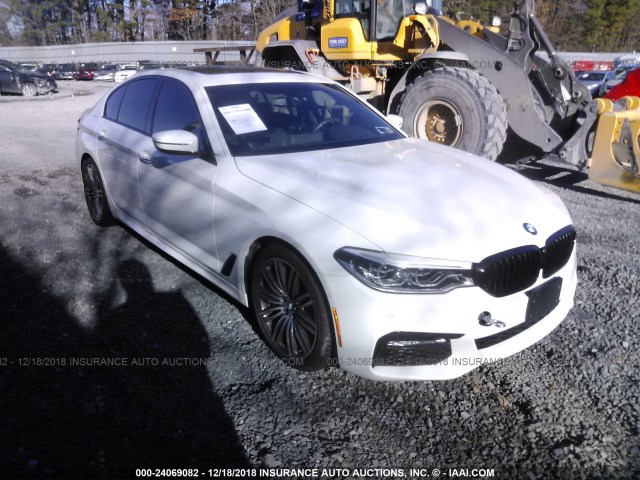 WBAJE7C30HG889225 - 2017 BMW 540 XI WHITE photo 1