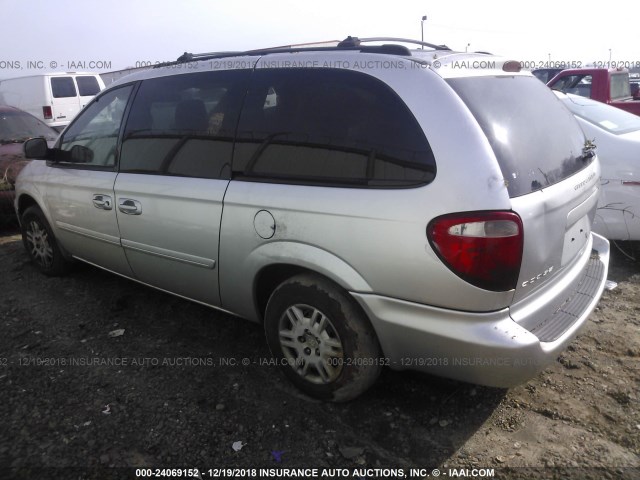 2D4GP24R35R107977 - 2005 DODGE GRAND CARAVAN SE SILVER photo 3