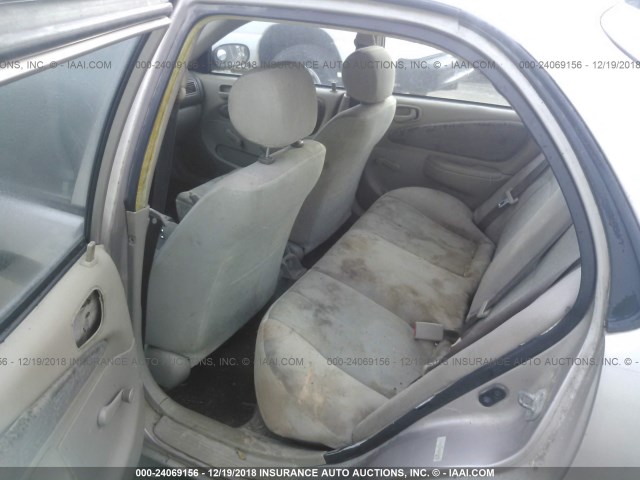 1NXBR12EXYZ323730 - 2000 TOYOTA COROLLA VE/CE/LE 香槟色 照片 8