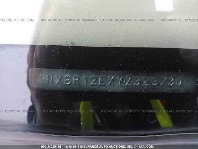 1NXBR12EXYZ323730 - 2000 TOYOTA COROLLA VE/CE/LE 香槟色 照片 9