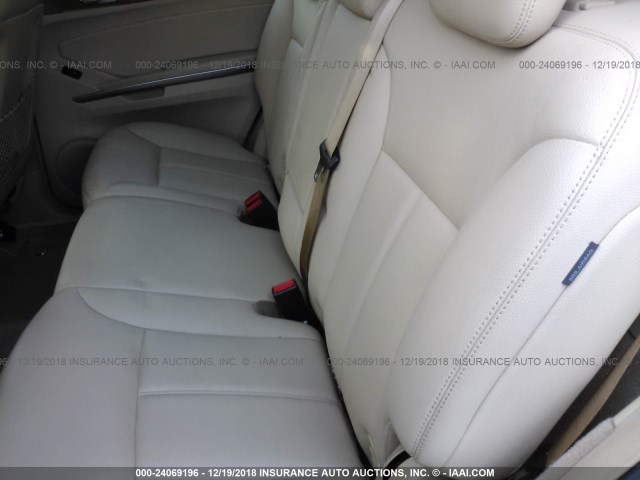 4JGBF25E19A504695 - 2009 MERCEDES-BENZ GL BLACK photo 8