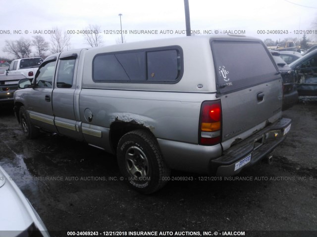 2GCEC19V021119983 - 2002 CHEVROLET SILVERADO C1500 TAN photo 3