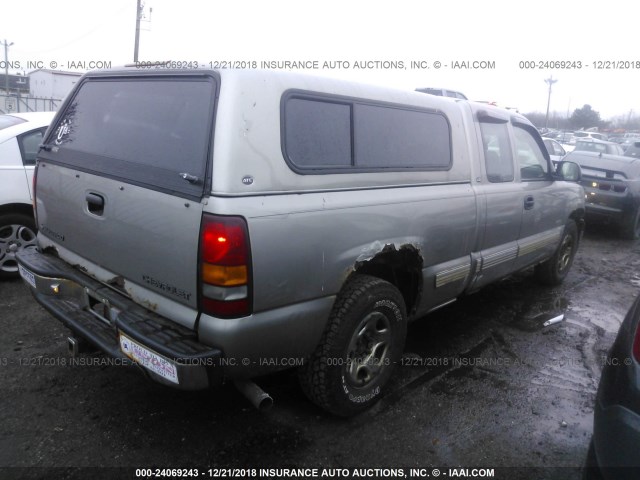 2GCEC19V021119983 - 2002 CHEVROLET SILVERADO C1500 TAN photo 4