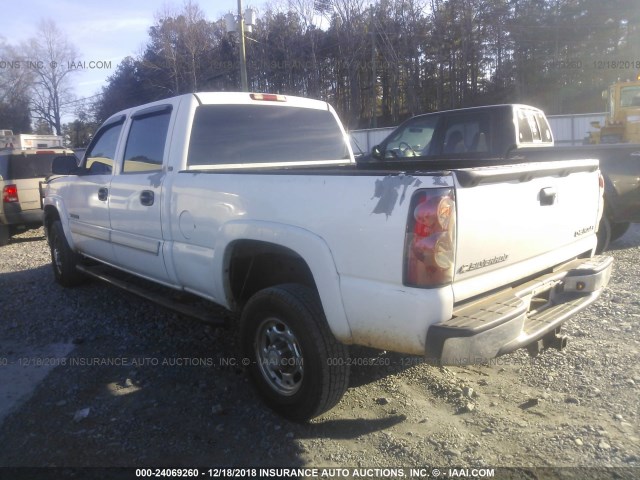 1GCHC23U46F262355 - 2006 CHEVROLET SILVERADO C2500 HEAVY DUTY WHITE photo 3