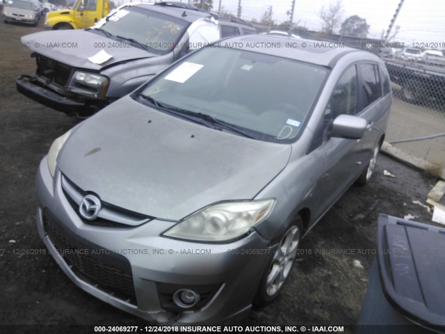 JM1CR2WLXA0359695 - 2010 MAZDA 5 GRAY photo 2