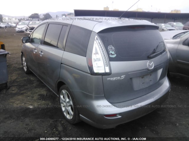 JM1CR2WLXA0359695 - 2010 MAZDA 5 GRAY photo 3