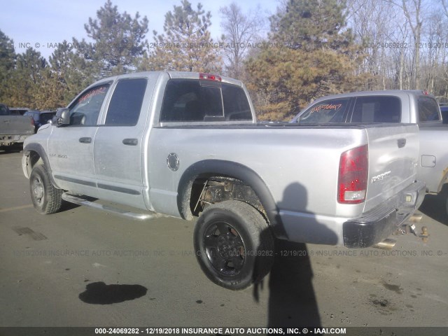 3D7KU28D83G732897 - 2003 DODGE RAM 2500 ST/SLT 银色 照片 3