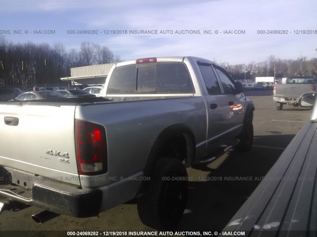 3D7KU28D83G732897 - 2003 DODGE RAM 2500 ST/SLT 银色 照片 4