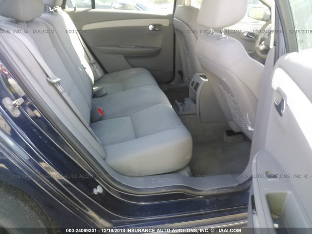 1G1ZC5EBXAF292480 - 2010 CHEVROLET MALIBU 1LT BLUE photo 8
