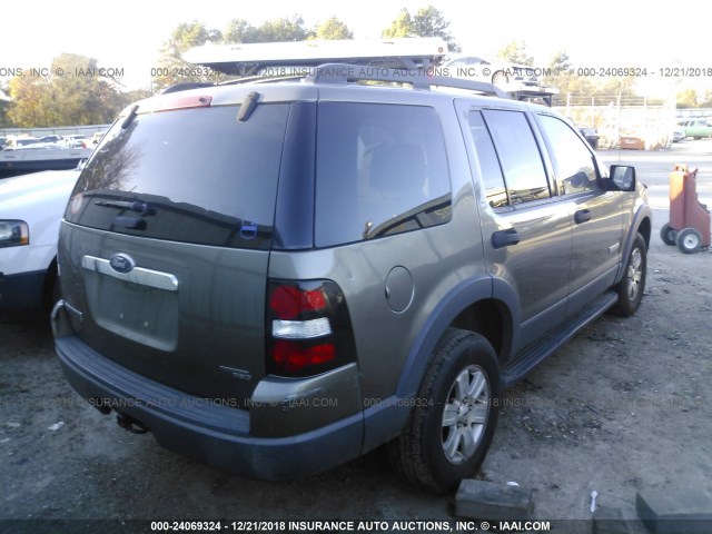 1FMEU63EX6UA82563 - 2006 FORD EXPLORER XLT BEIGE photo 4