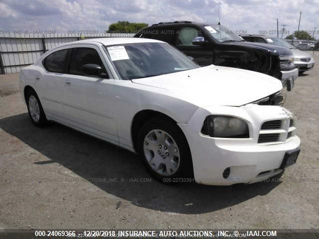 2B3KA43R36H390282 - 2006 DODGE CHARGER SE/SXT WHITE photo 1