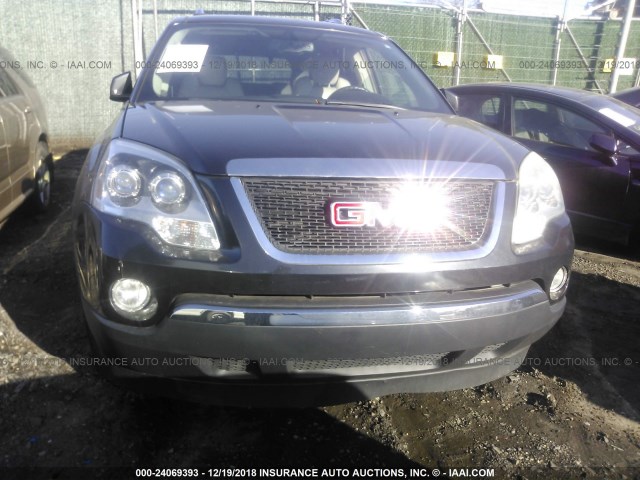 1GKEV33798J113411 - 2008 GMC ACADIA SLT-2 BLACK photo 6