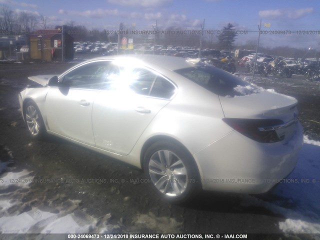 2G4GK5EX4F9183294 - 2015 BUICK REGAL 白色 照片 3