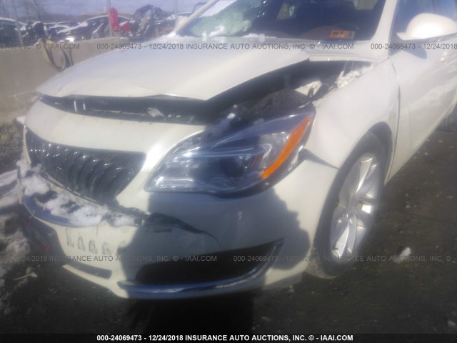 2G4GK5EX4F9183294 - 2015 BUICK REGAL 白色 照片 6