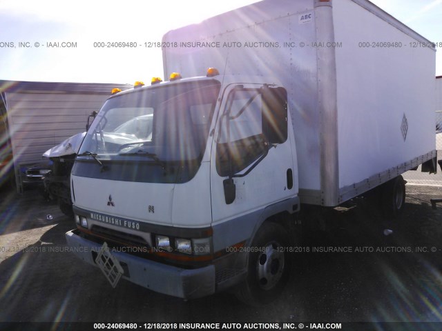 JW6AAF1H73L001321 - 2003 MITSUBISHI FUSO TRUCK FE 639 WHITE photo 2