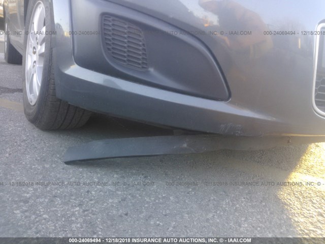 1G1JB5SHXC4184285 - 2012 CHEVROLET SONIC LS 灰色 照片 6