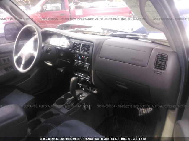 5TEGN92N93Z201333 - 2003 TOYOTA TACOMA DOUBLE CAB PRERUNNER BLACK photo 5