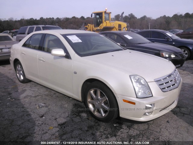 1G6DW677550203918 - 2005 CADILLAC STS WHITE photo 1