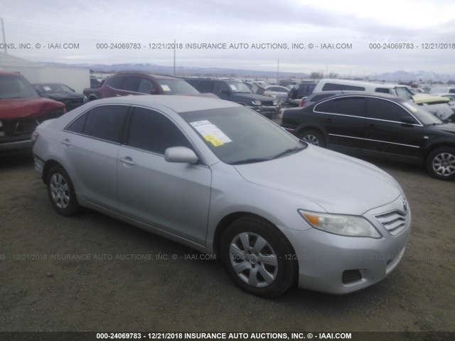 4T4BF3EK7AR046682 - 2010 TOYOTA CAMRY SE/LE/XLE SILVER photo 1